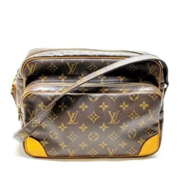Louis Vuitton LV Shoulder Bag Nile Brown Monogram 425-083025 - Picture 1 of 13